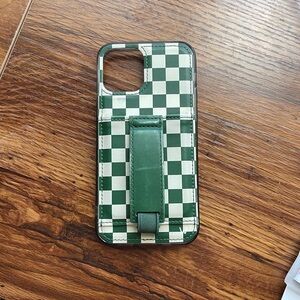Walli Green Checkered Phone Case iPhone 12 Pro